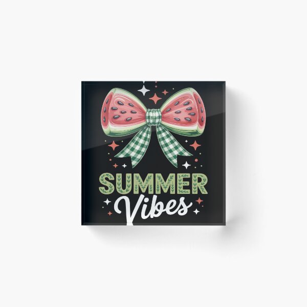 Item preview, Lemon Tropical Fruits Watermelon Coquette Bows Summer designed and sold by FluoroWave.