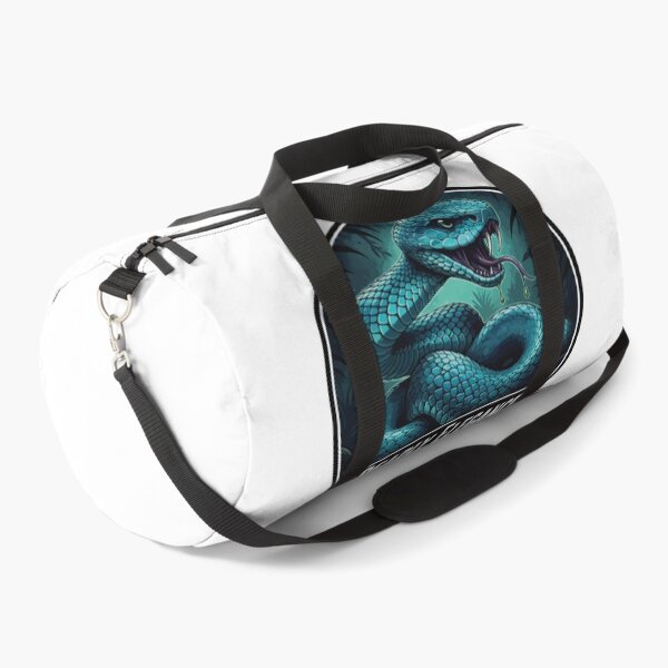 Item preview, Deadly Elegance – Blue Pit Viper Venomous Art designed and sold by Petzzz.