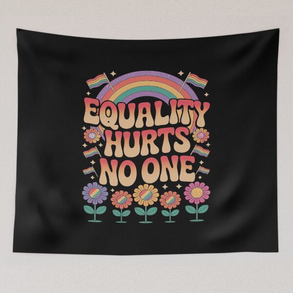 Item preview, Equality Hurts No One Rainbow LGBT Pride Month Human Right designed and sold by JonathalIngham.