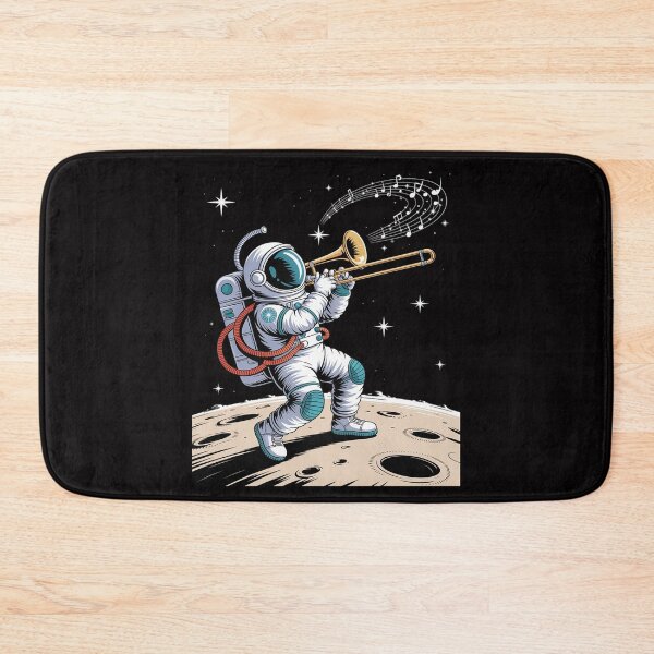 Item preview, Astronaut Trombone Art For Men Women Trombone Player designed and sold by demarioTTS.