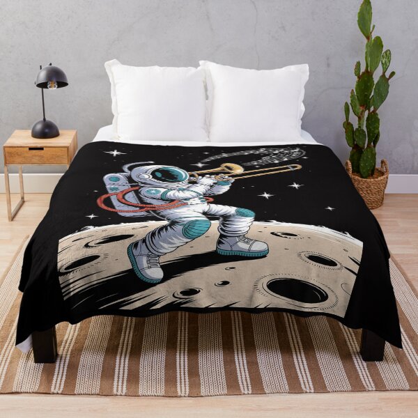 Item preview, Astronaut Trombone Art For Men Women Trombone Player designed and sold by demarioTTS.