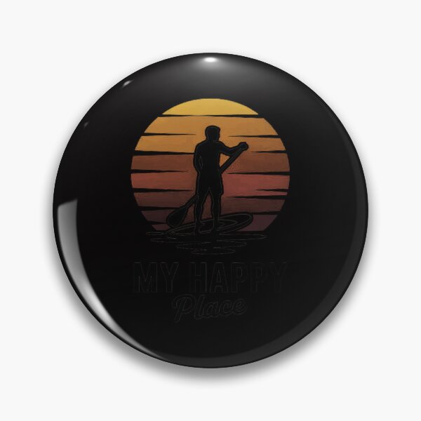 Item preview, SUP Girl My Happy Place I Water Sports Stand Up Paddleboard designed and sold by demarioTTS.