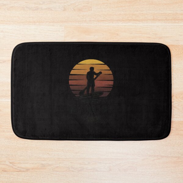 Item preview, SUP Girl My Happy Place I Water Sports Stand Up Paddleboard designed and sold by demarioTTS.