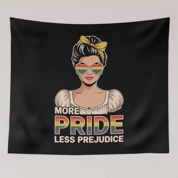 Item preview, More Pride Less Prejudice LGBT Pride Month designed and sold by JonathalIngham.