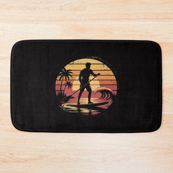 Item preview, Sunset Stand Up Paddle Board - Water Sports SUP Girl designed and sold by demarioTTS.