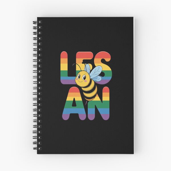 Item preview, Lesbian Bee Funny LGBTQ+ Pride Rainbow Cute Bee Pun designed and sold by FluoroWave.