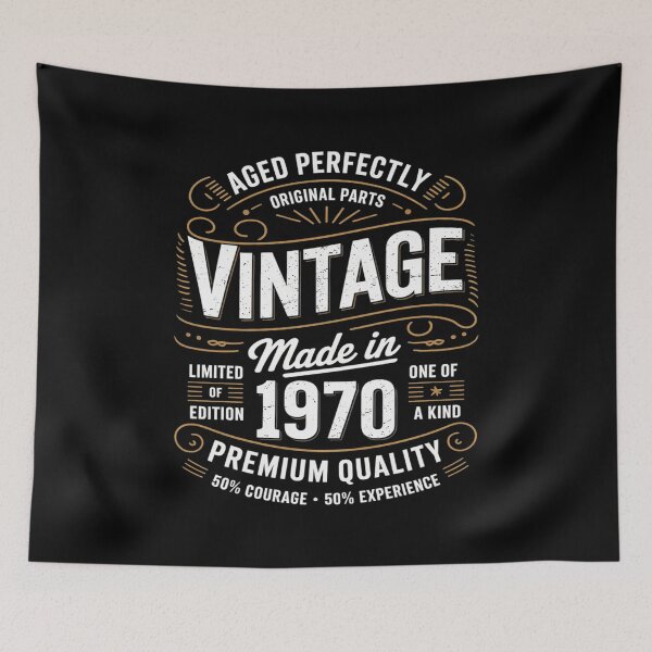 Item preview, Vintage 1970 55th Birthday Women Men 55 Year Old designed and sold by VerseFarm.