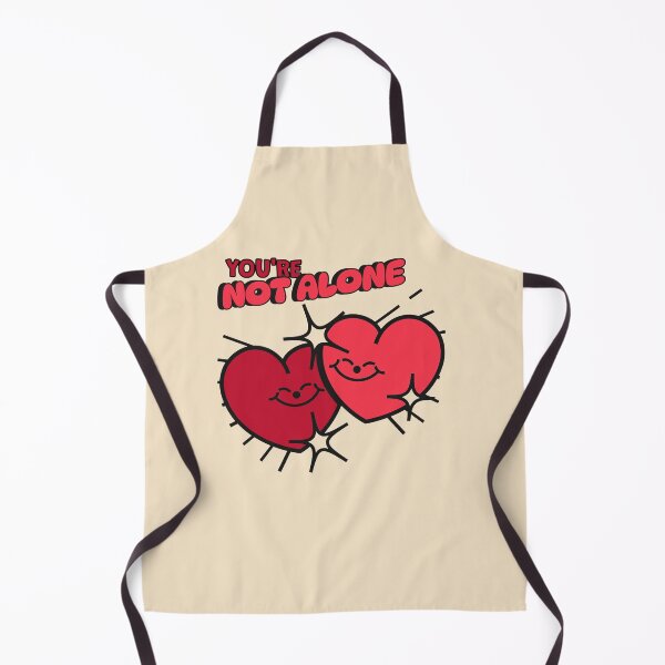 Item preview, YOU'RE NOT ALONE Hearts designed and sold by JusTiceT-shirts.