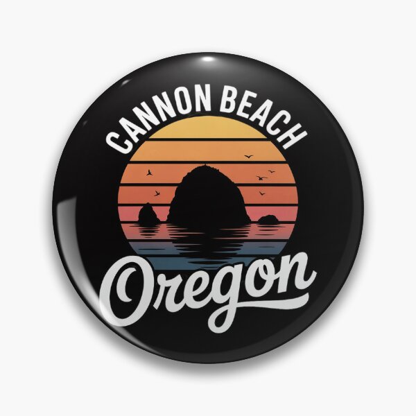 Item preview, Sunset Haystack Rock Souvenir Cannon Beach designed and sold by demarioTTS.