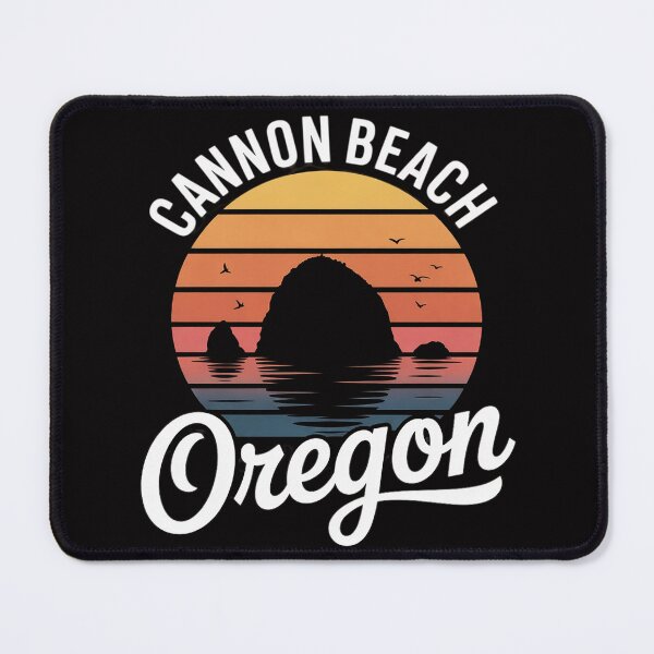 Item preview, Sunset Haystack Rock Souvenir Cannon Beach designed and sold by demarioTTS.