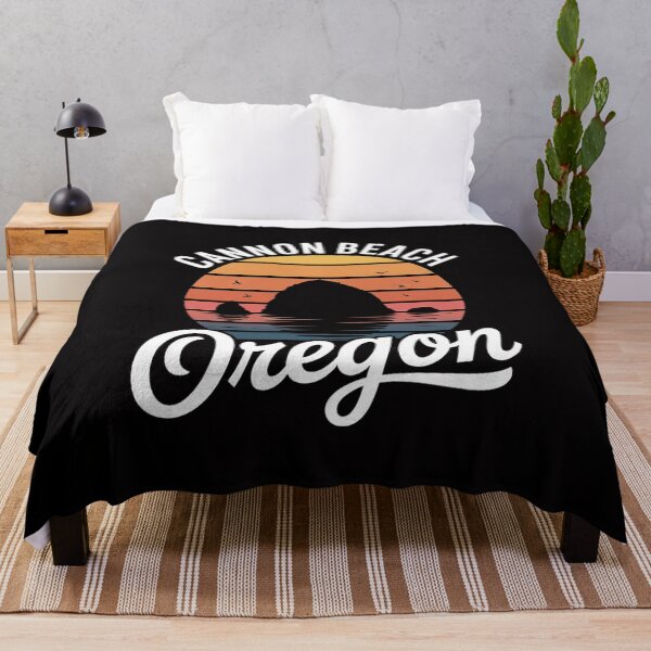 Item preview, Sunset Haystack Rock Souvenir Cannon Beach designed and sold by demarioTTS.
