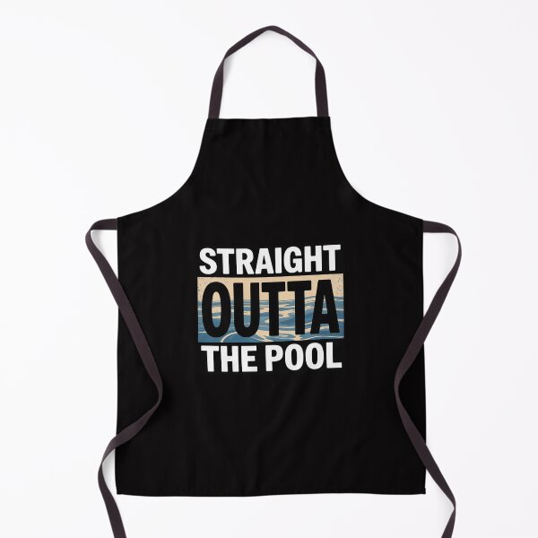 Item preview, Straight Outta the Pool Swim Swimming Gift designed and sold by demarioTTS.