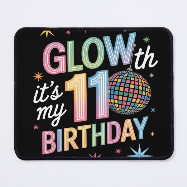 Item preview, Lets Crazy It's My 11vth Birthday Glowing 80s 12 Year Old designed and sold by FluoroWave.
