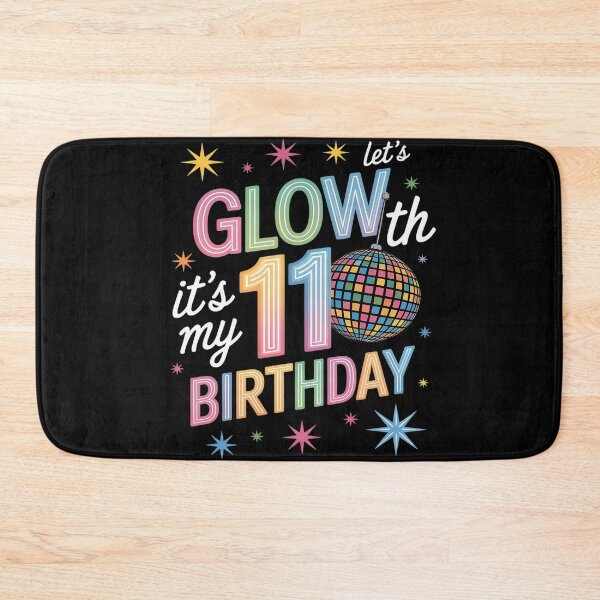 Item preview, Lets Crazy It's My 11vth Birthday Glowing 80s 12 Year Old designed and sold by FluoroWave.