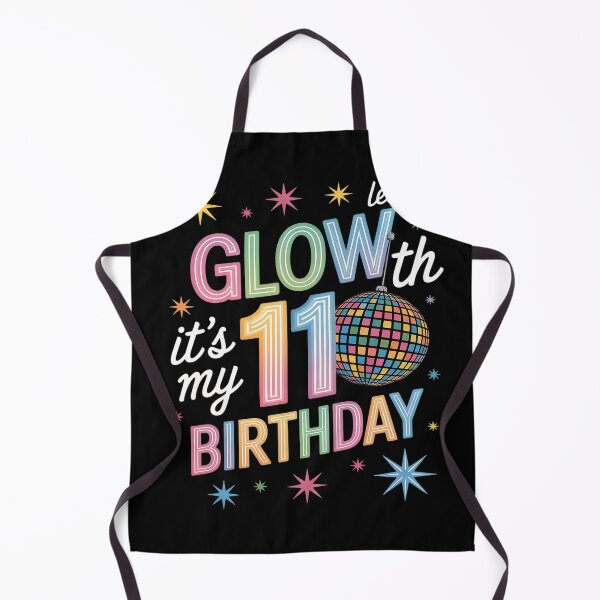 Item preview, Lets Crazy It's My 11vth Birthday Glowing 80s 12 Year Old designed and sold by FluoroWave.