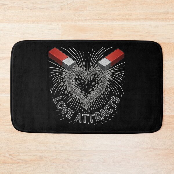 Item preview, Love Attracts - Magnetic Heart Conceptual Illustration designed and sold by MKreative Studio.