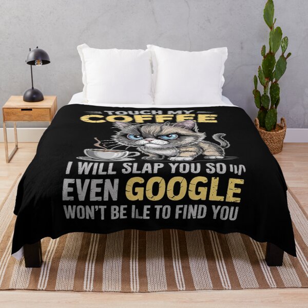 Item preview, Funny Coffee Lover - Cat Humour  designed and sold by RsFilsingerArt.