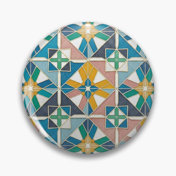 Item preview, Vibrant Modern Moroccan Zellige Tile Pattern designed and sold by designwiss.