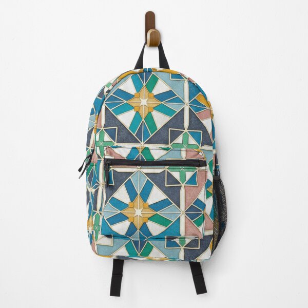 Item preview, Vibrant Modern Moroccan Zellige Tile Pattern designed and sold by designwiss.