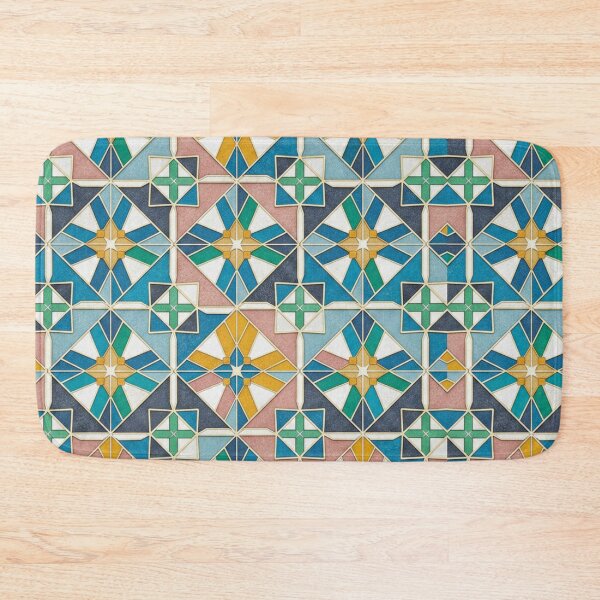 Item preview, Vibrant Modern Moroccan Zellige Tile Pattern designed and sold by designwiss.