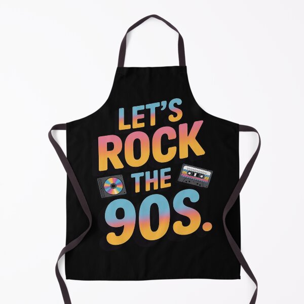 Artikelvorschau, Lasst uns die 90er rocken – Retro-Kassetten-CD-Player-Neunziger-Party entworfen und verkauft von FluoroWave.