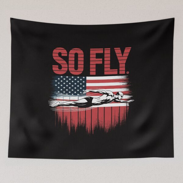 Item preview, So Fly USA Swimming Team Sports Athlete US Swim Aquatic designed and sold by portcrysral.
