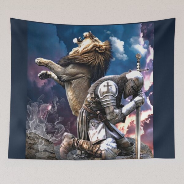 Item preview, Prayer Warrior's Roar designed and sold by Tripp Art Studio.