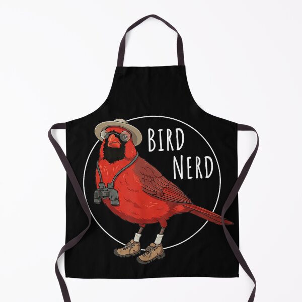 Item preview, Bird Nerd Cardinal With Binoculars Funny Nature Design designed and sold by DienesAngele.