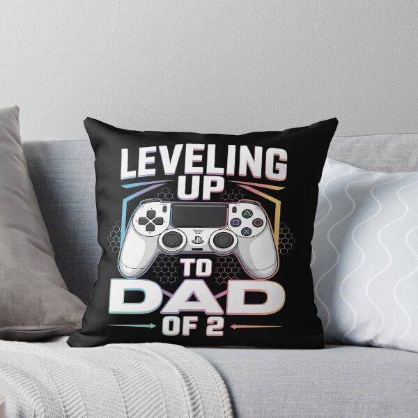 Item preview, Leveling Up To Dad Of 2 Promoted To Daddy Again Father's Day designed and sold by FluoroWave.