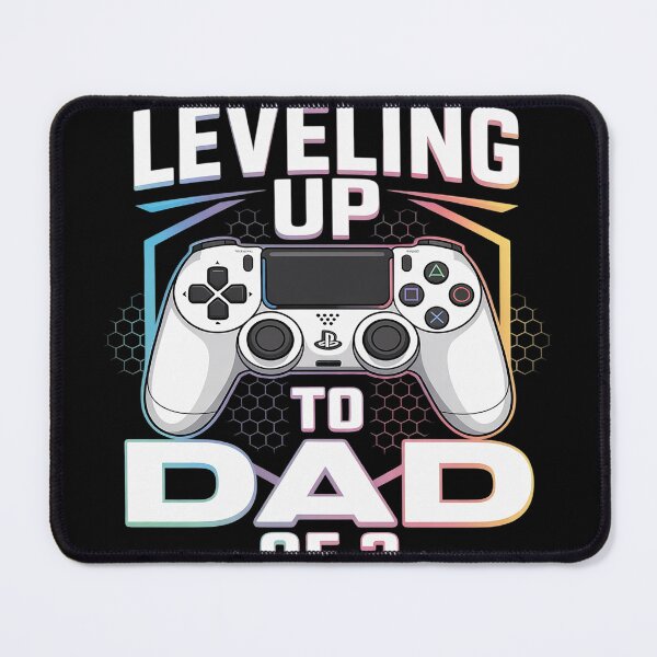 Item preview, Leveling Up To Dad Of 2 Promoted To Daddy Again Father's Day designed and sold by FluoroWave.