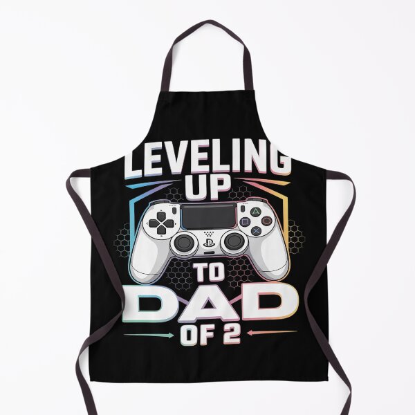 Item preview, Leveling Up To Dad Of 2 Promoted To Daddy Again Father's Day designed and sold by FluoroWave.