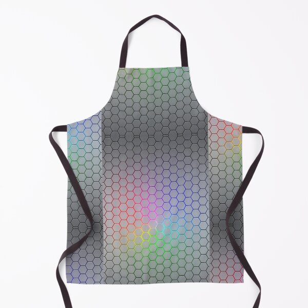 Item preview, Hexagonal Neon Tiles Digital Illustration – Colorful Modern Honeycomb Design designed and sold by PixelVibe782.