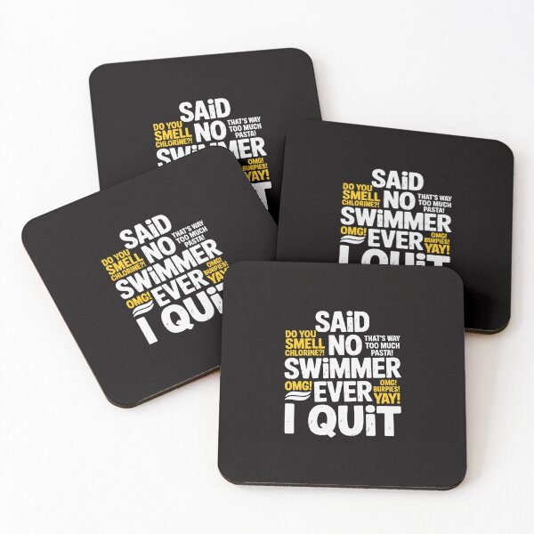Item preview, Said No Swimmer Ever Competitive Swimming Quotes designed and sold by portcrysral.