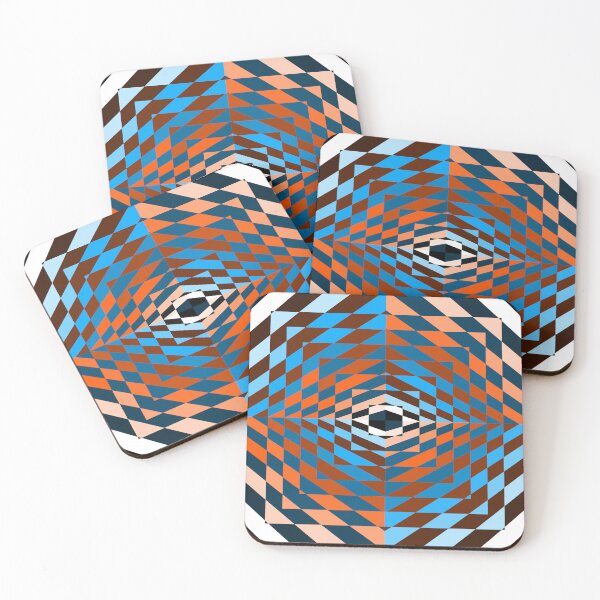 Item preview, Asymmetric Design, Blue, Orange, Geometric Abstraction, Abstract Art designed and sold by DDJust4U.
