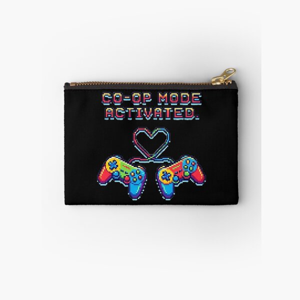 Item preview, Funny Gaming Valentine Co-Op Mode Activated Art designed and sold by QuipQuips.