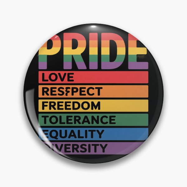Item preview, LGBT Pride Love Respect Equality Tolerance Pride LGBTQ designed and sold by FluoroWave.