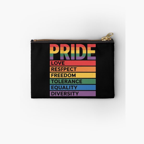 Item preview, LGBT Pride Love Respect Equality Tolerance Pride LGBTQ designed and sold by FluoroWave.