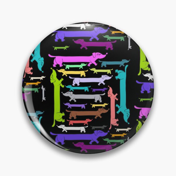 Item preview, Less Whining, More Weinering! Funky Colors Style Sausage Dog Overload Design designed and sold by MirAgi.