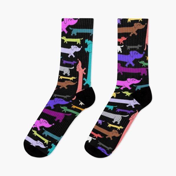 Item preview, Less Whining, More Weinering! Funky Colors Style Sausage Dog Overload Design designed and sold by MirAgi.