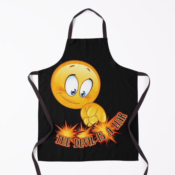 Item preview, The Devil is a Liar (Smiley) designed and sold by Tripp Art Studio.