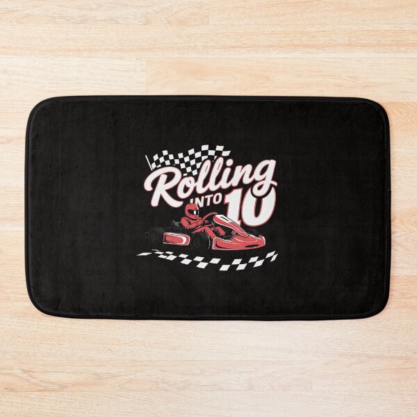 Item preview, Rolling into 10 Year Old Go Kart Kid Racing 10th Birthday designed and sold by portcrysral.