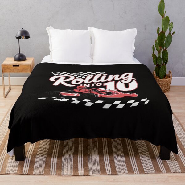 Item preview, Rolling into 10 Year Old Go Kart Kid Racing 10th Birthday designed and sold by portcrysral.
