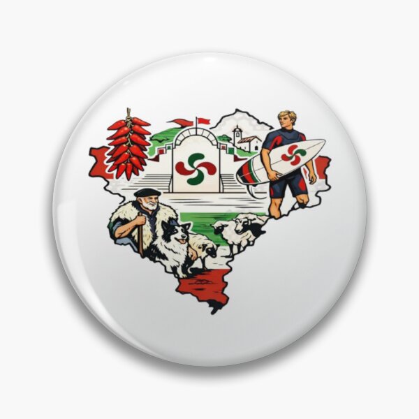 Item preview, The Soul of the Basque Country – Traditions and Ocean in Basque Colors designed and sold by Gino64.