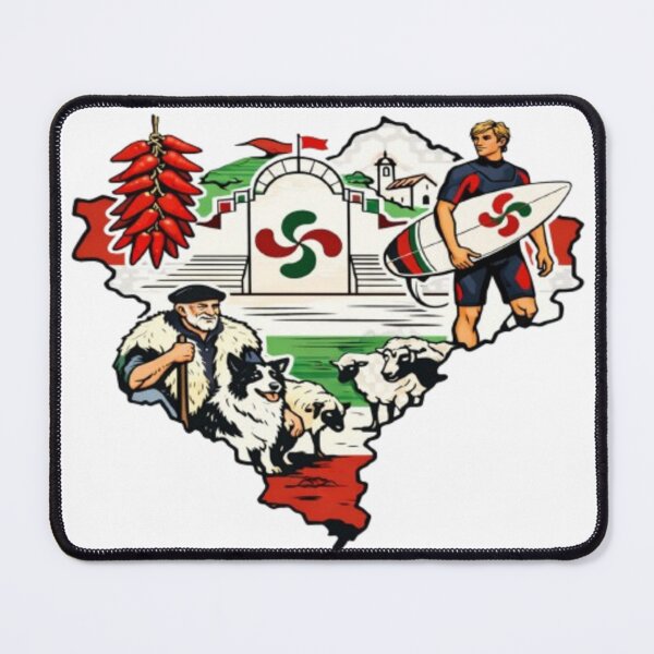 Item preview, The Soul of the Basque Country – Traditions and Ocean in Basque Colors designed and sold by Gino64.