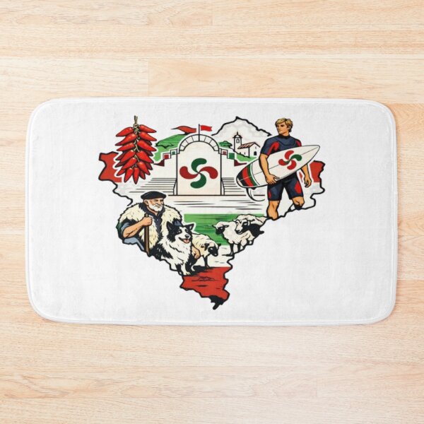 Item preview, The Soul of the Basque Country – Traditions and Ocean in Basque Colors designed and sold by Gino64.