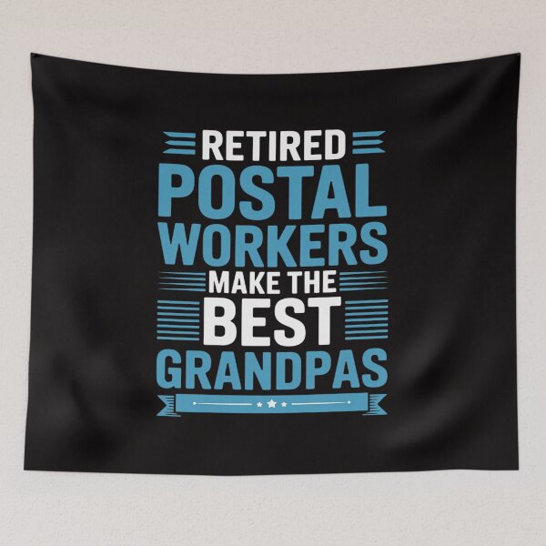 Item preview, Retired Postal Workers Make The Best Grandpas Gift Postman designed and sold by portcrysral.