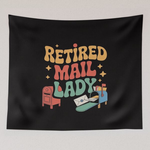 Item preview, Retired Postal Worker Retirement Party Retired Mail Lady designed and sold by portcrysral.