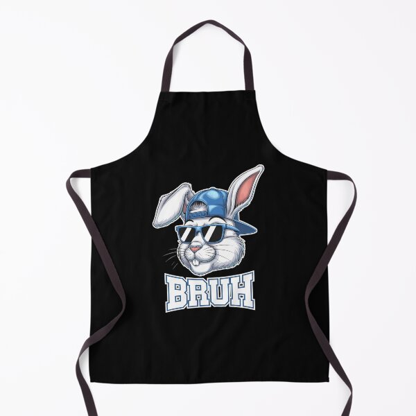 Item preview, Bruh Cool Bunny Rabbit Face Happy Easter designed and sold by Morphologiona.