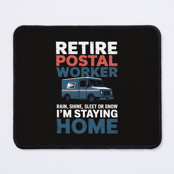 Item preview, RETIRED POSTAL WORKER POSTMAN RETIREMENT GIFT FOR HIM designed and sold by portcrysral.