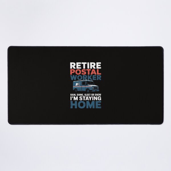 Item preview, RETIRED POSTAL WORKER POSTMAN RETIREMENT GIFT FOR HIM designed and sold by portcrysral.